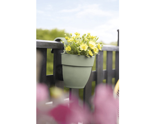 Hangpot elho Vibia Campana kunststof Ø 20,5 cm H 26,5 cm pistachegroen