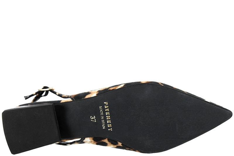 PAVEMENT KALA SLINGBACK I LEOPARD TEKSTIL