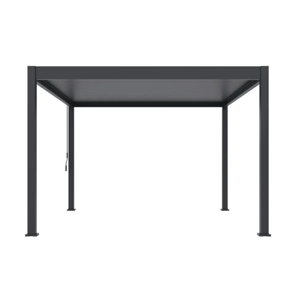 Orion Deluxe terrasoverkapping 360 x 400 cm antraciet