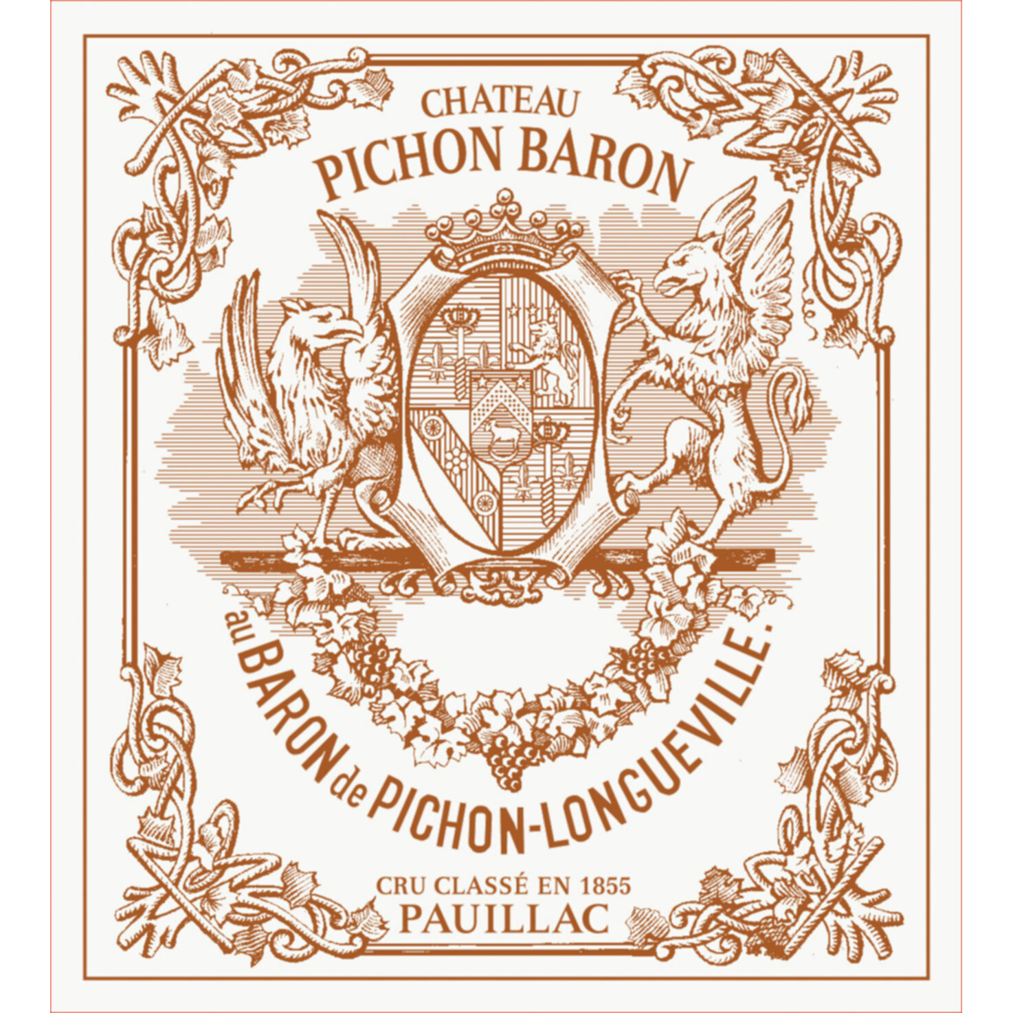 Château Pichon-Baron Pauillac AC 2ème Cru Classé 3x 75cl -3x 75cl