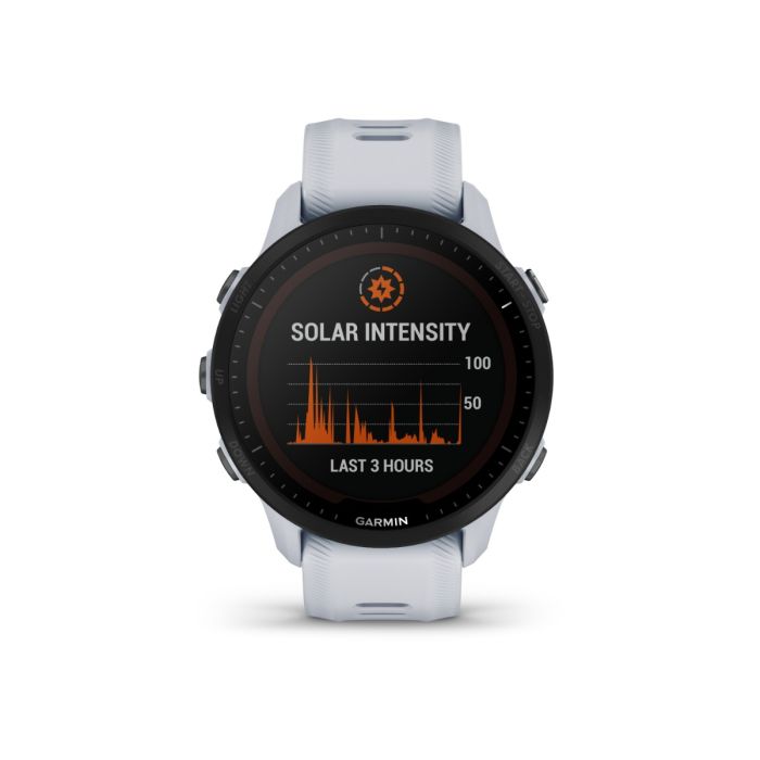 Garmin Unisex Ure Forerunner® 955 Solar Hvid