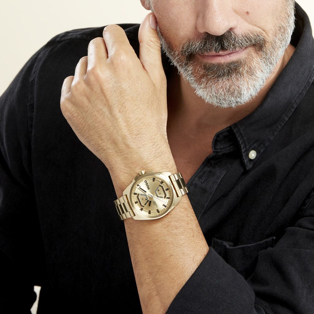Montre Hugo Expose Doré