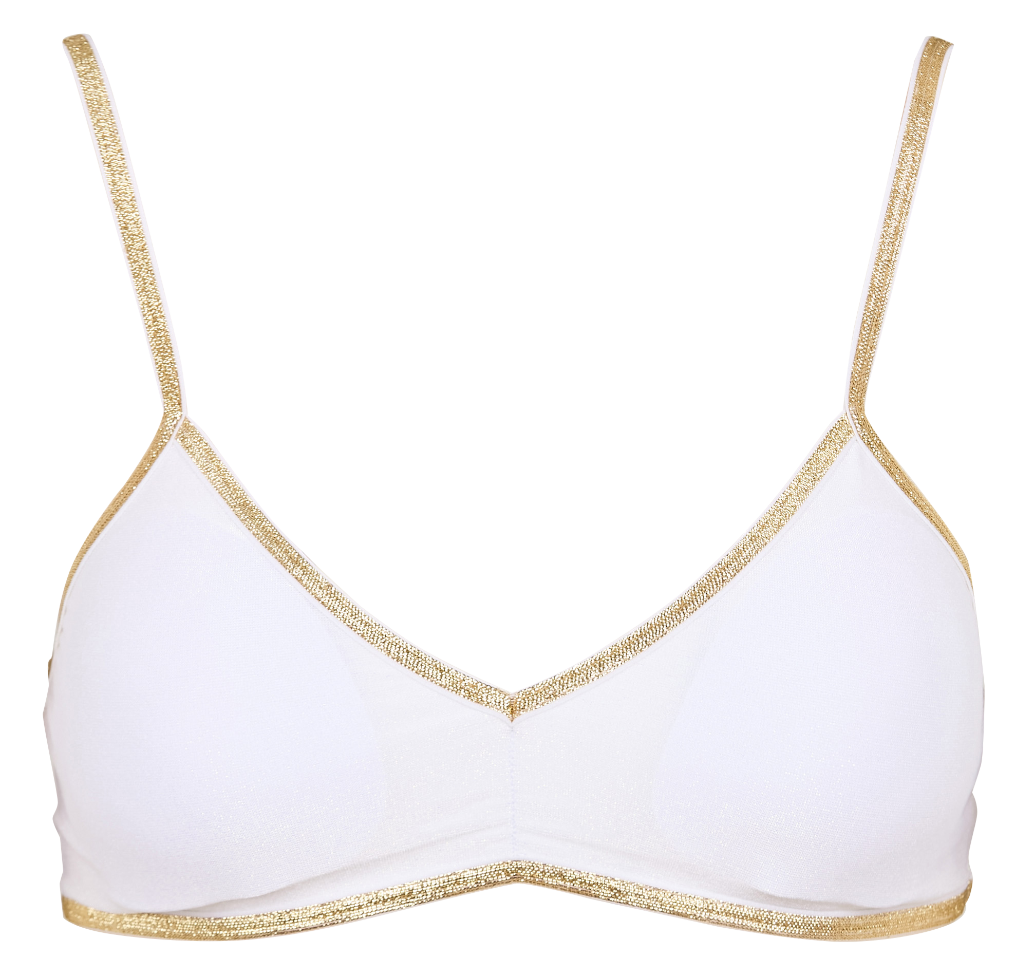 GEORGIA - Brassière pailletée | Blanc