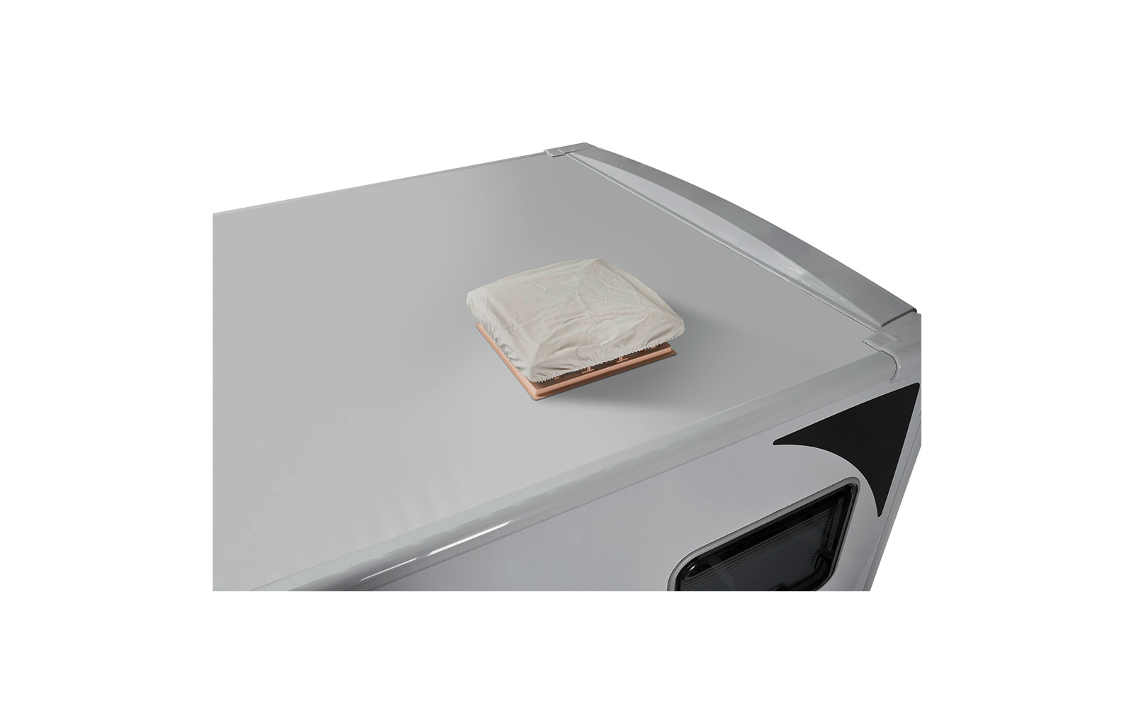 Hindermann Schutzhülle für Dachhauben HARTAL 280 × 280 mm