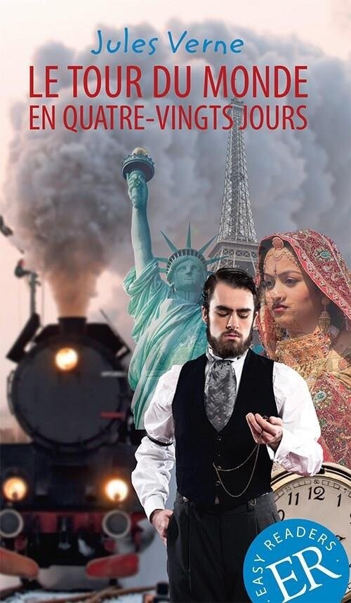 Le Tour Du Monde En Quatre-Vingts Jours, Er B - Jules Verne - Fransk Bog