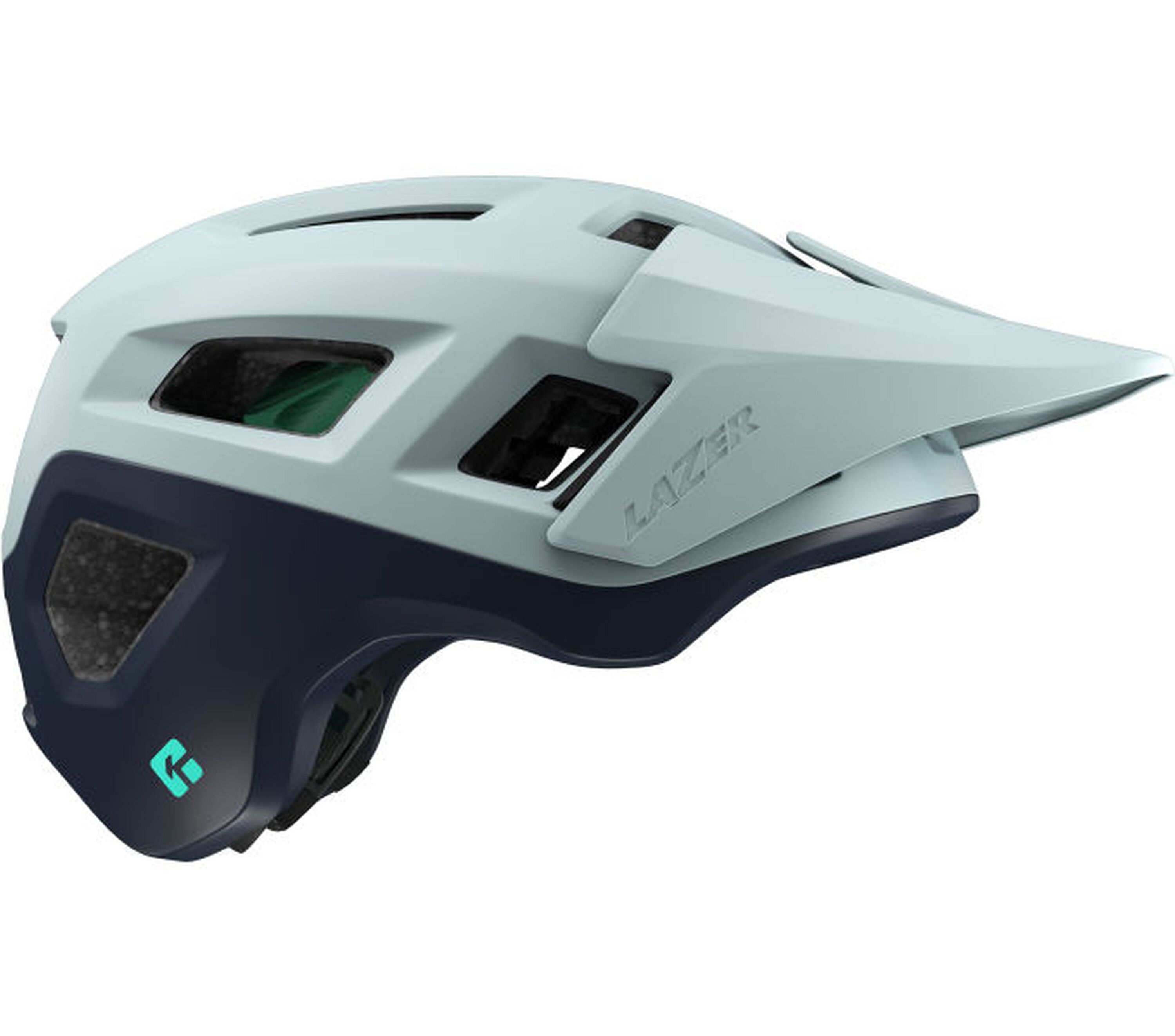 LAZER MTB-Helm Coyote KinetiCore,Light Blue