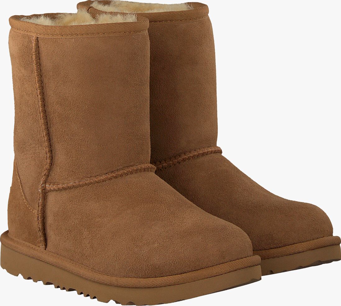 UGG cognac ugg vachtlaarzen classic ii kids