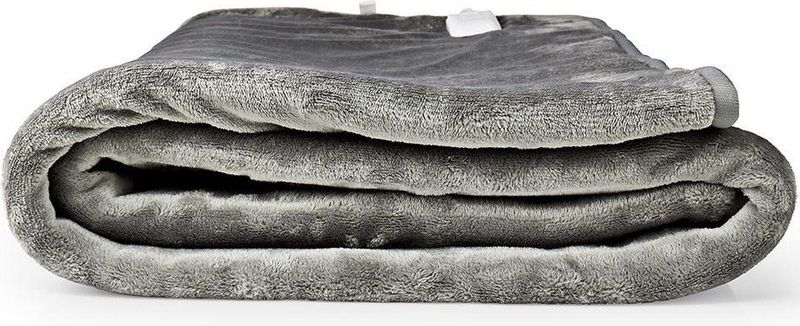 Luxe Elektrische Overdeken - Grijs - 200 x 180 centimeter - 9 Warmtestanden