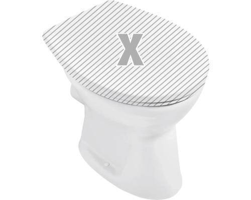 Villeroy & Boch O.novo staande toilet, vlakspoel, open rand, glanzend wit, zonder toiletzitting, 7619R001