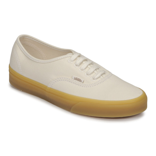 Vans - AUTHENTIC - Blanc / Marron