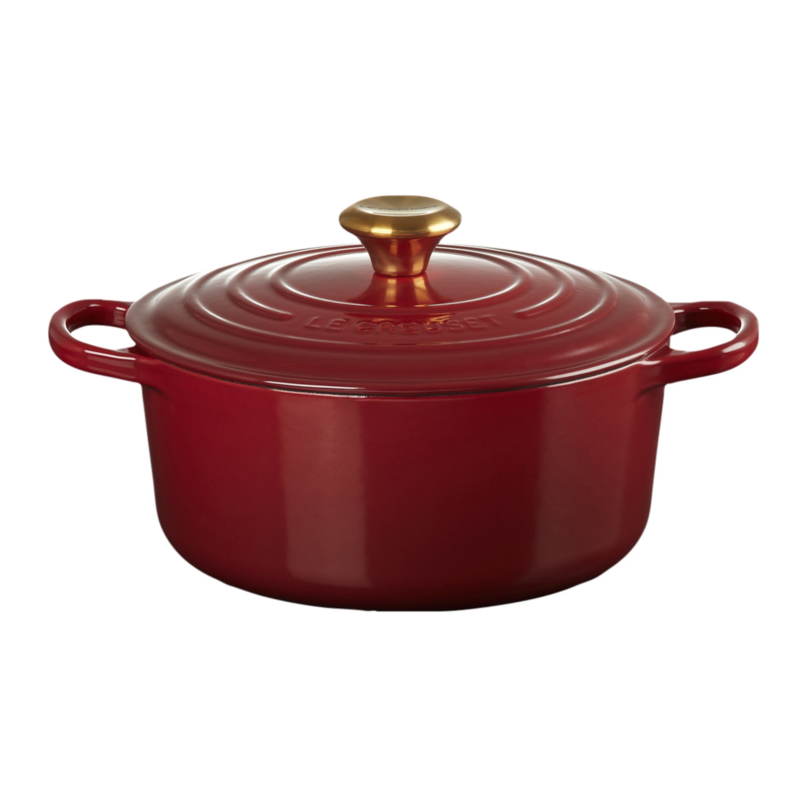 Le Creuset Signature Braadpan Ã 24 cm - Garnet