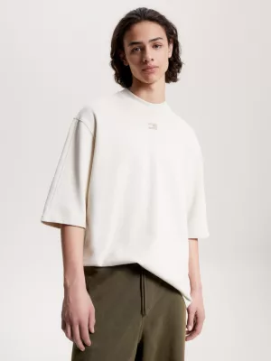 Camiseta essencial tonal de modelagem oversized