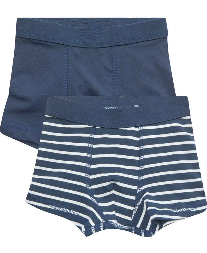 Magasin du Nord Collection Boys Boxers 2-Pack Navy stripe / navy
