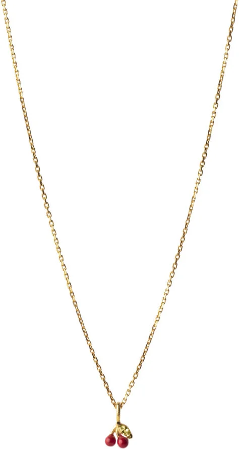ENAMEL Copenhagen Necklace, Cherry Red