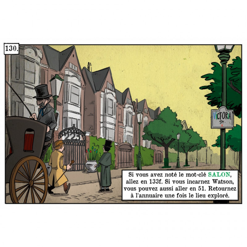Sherlock Holmes - La BD dont vous êtes le Héros : Ténèbres sur Londres