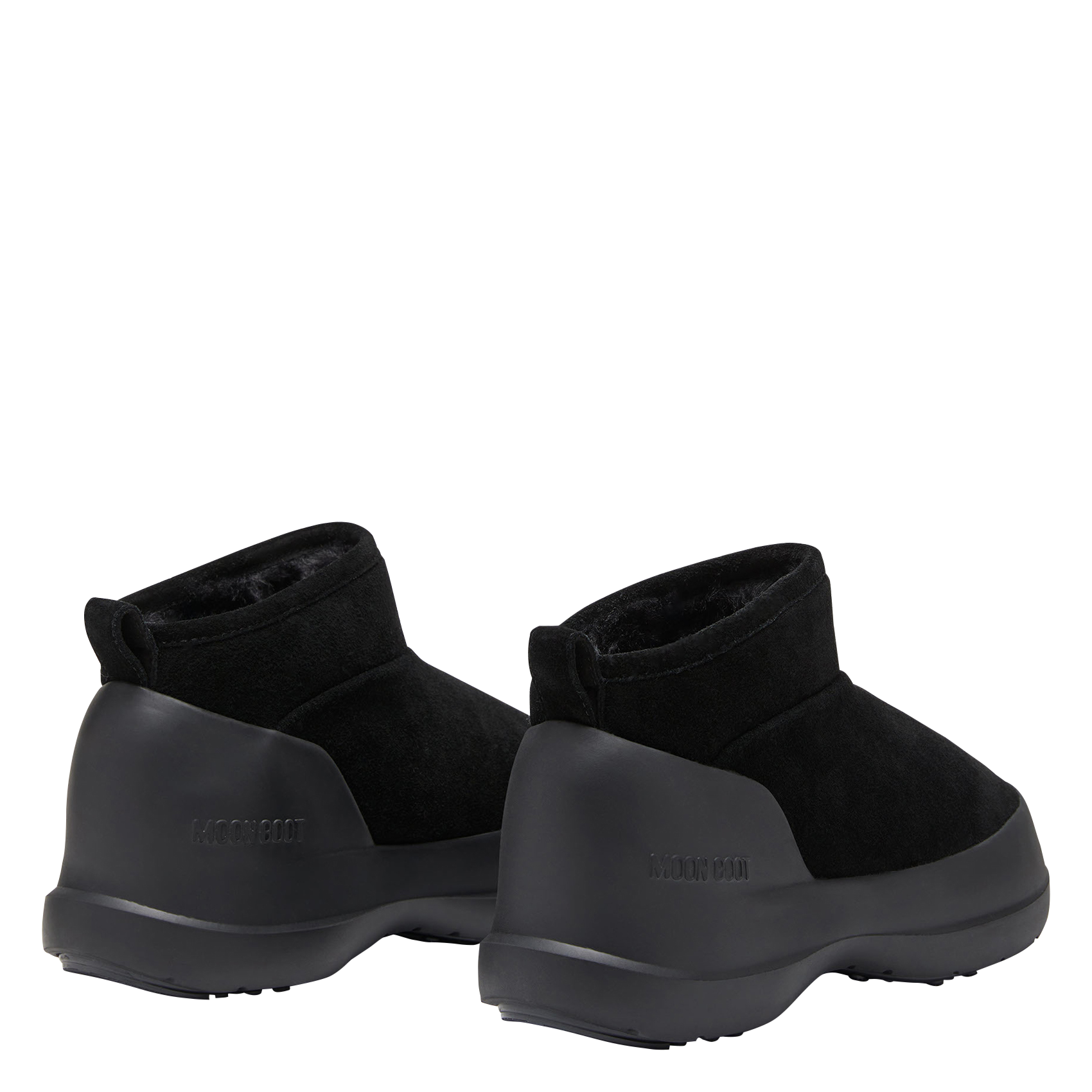 MB LUNA - Bottines en cuir velours | Noir