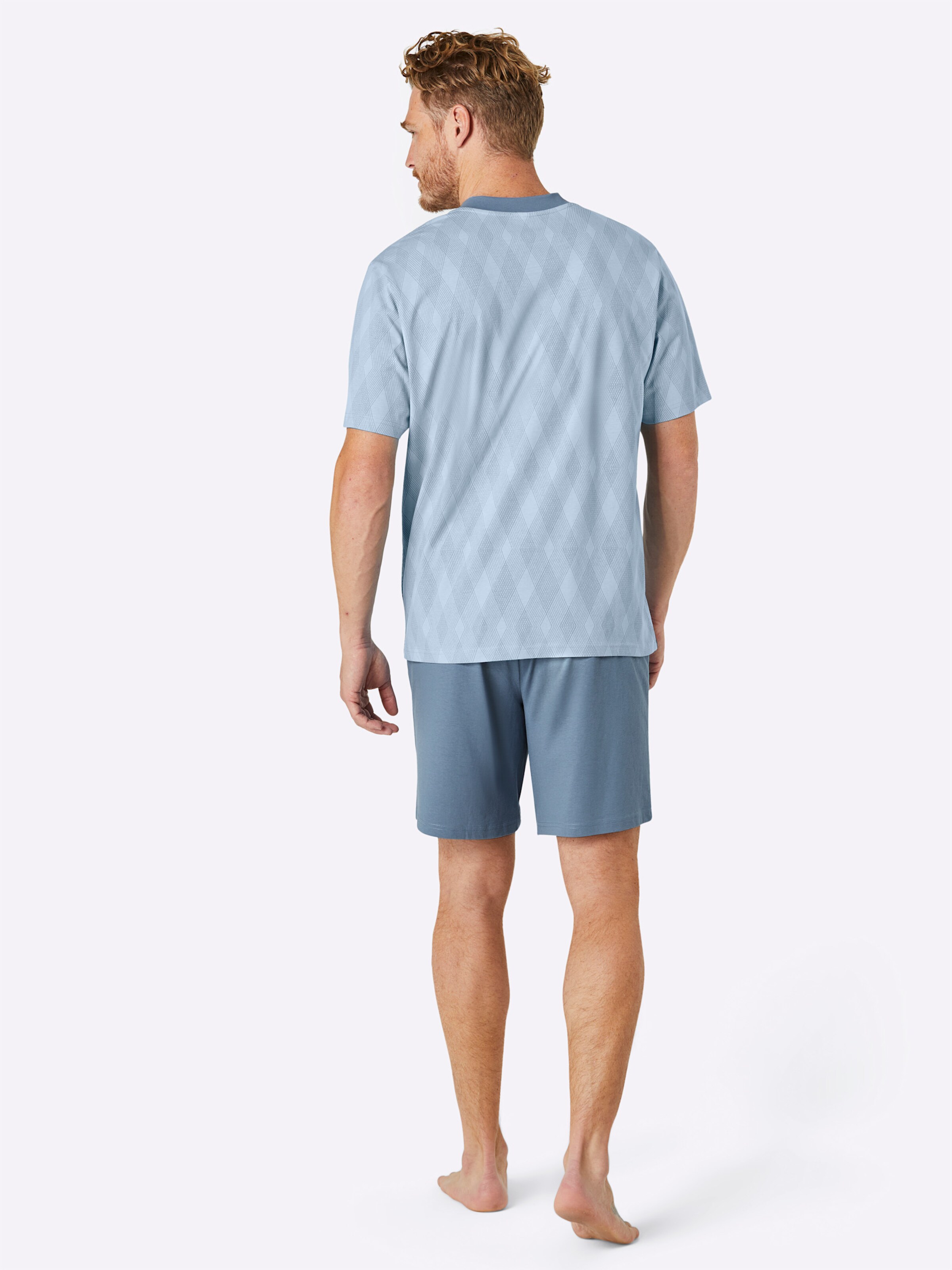 KINGsCLUB Shortys in mint + blau
