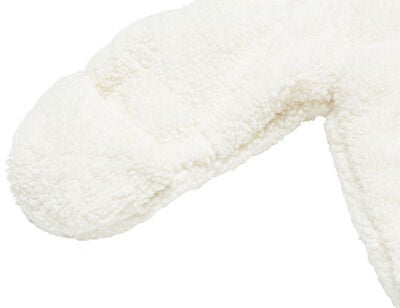 Petite Chérie Blanche Vognpose 2-in-1 Teddy, White