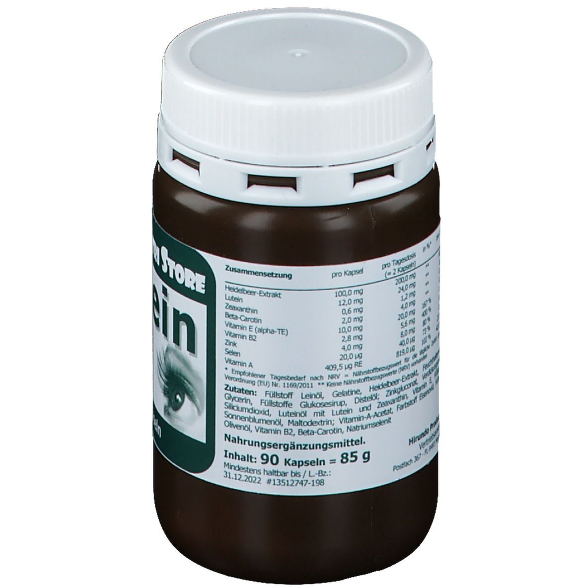 Lutein plus 12 mg