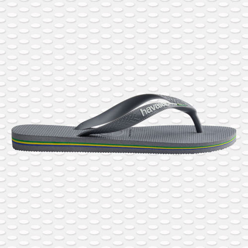 Tongs Brasil Logo Gris