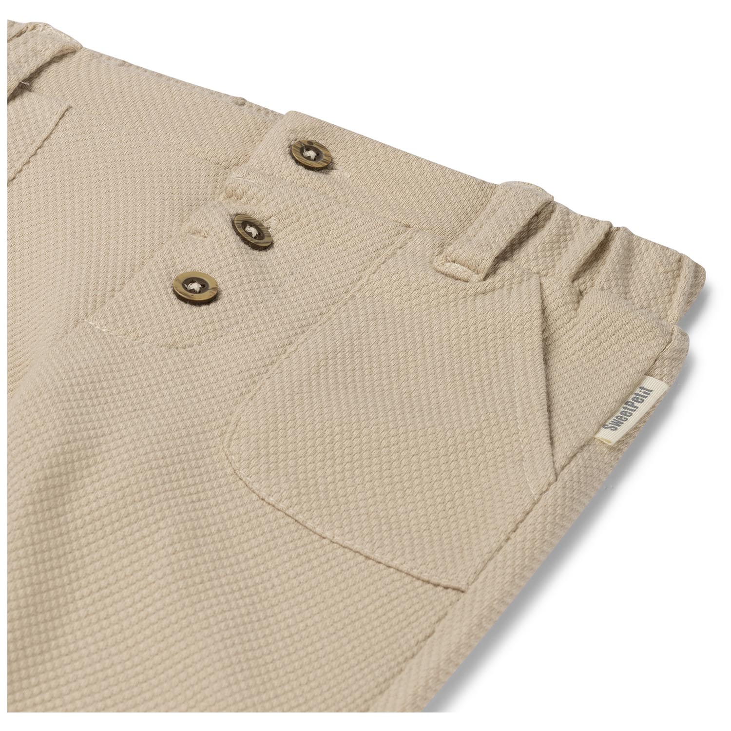 Sweet Petit baby broek Roef  effen beige