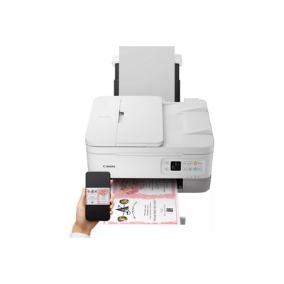 Canon PIXMA TS7451i - Imprimante multifonction jet d'encre couleur - A4 - USB, Wi-Fi(n) - blanc