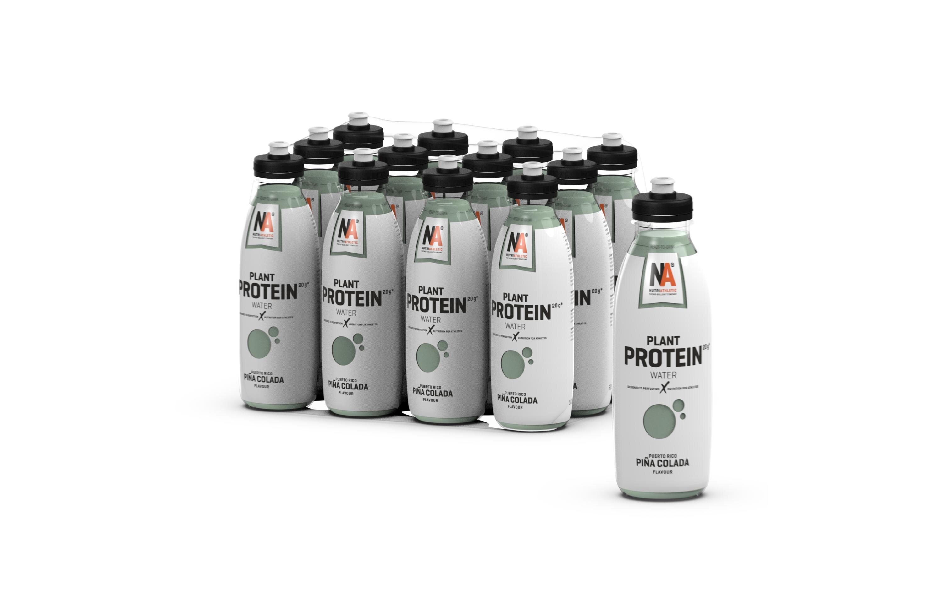 Sportgetränk PlanProtein Water Pina Colada, 12 x 500 mlErfrischungsgetränk