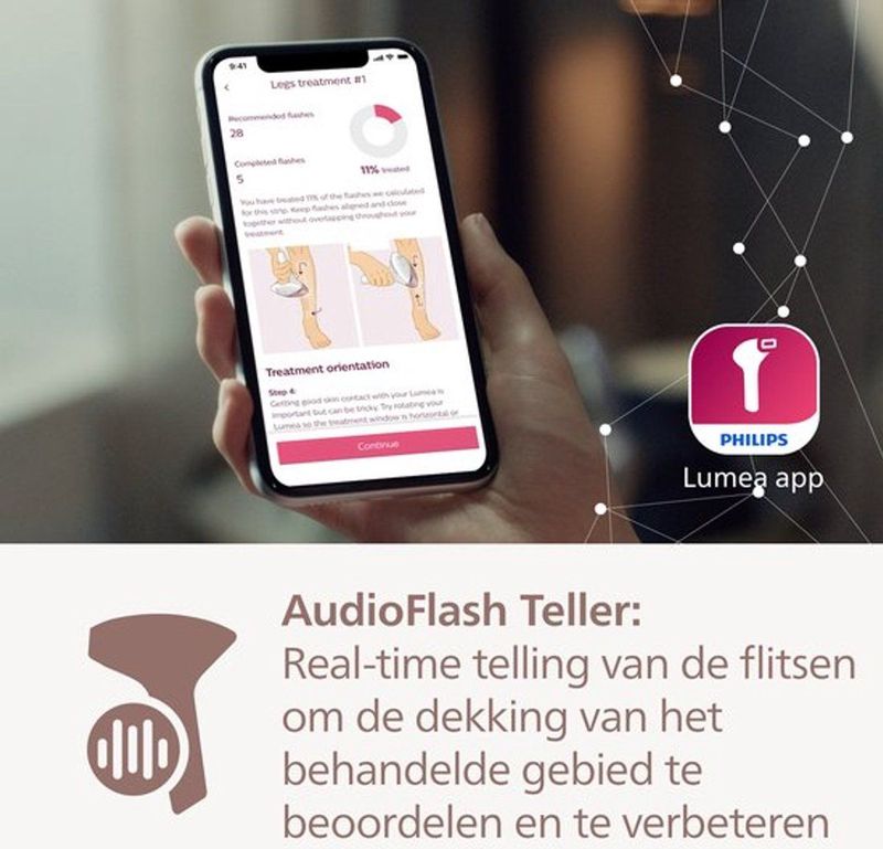 Philips - Lumea 9900 Series - IPL Ontharingsapparaat - Draadloos - BRI950/02
