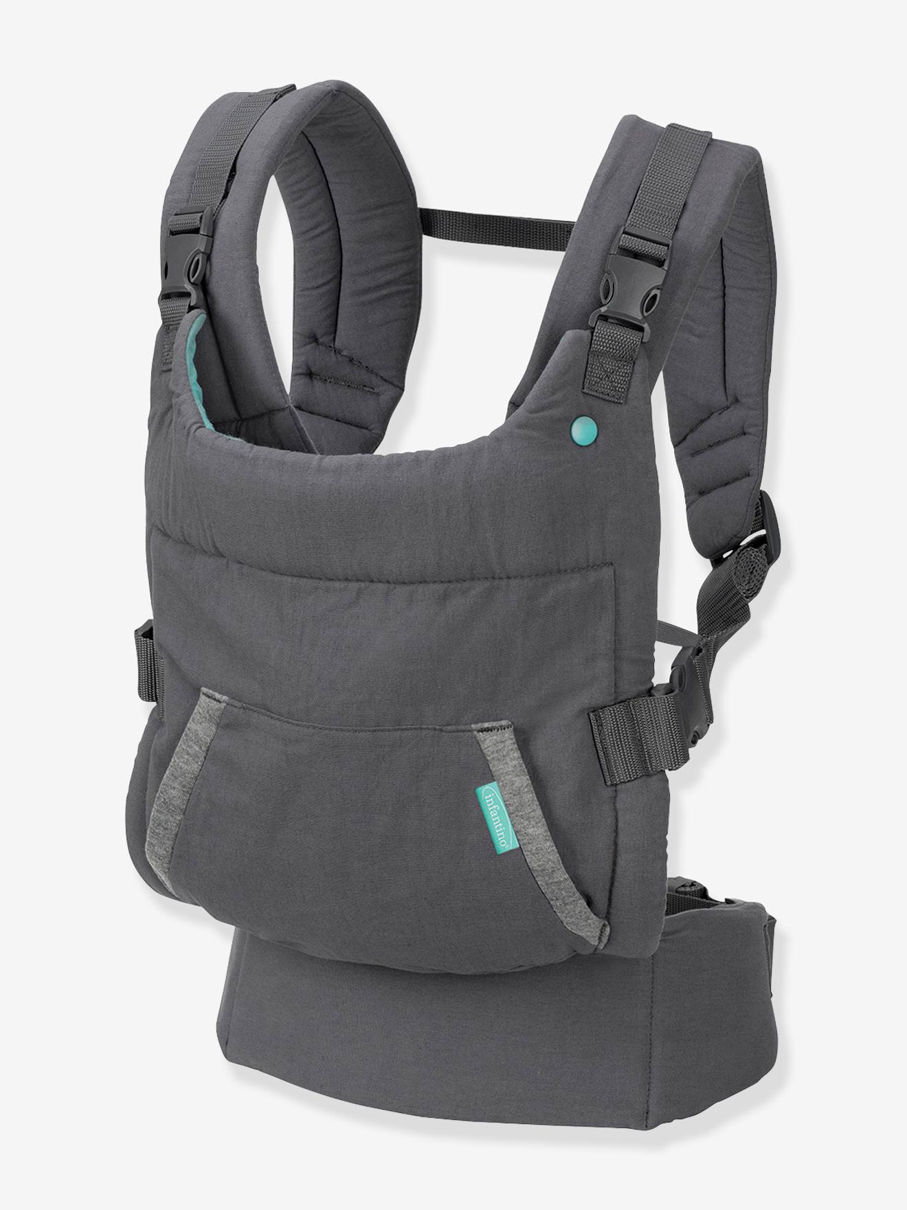 Canguru para Bebê Infantino Cuddle Up, Cinza