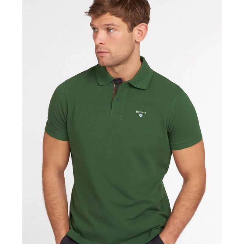 Tartan Pique Polo - Polo homme
