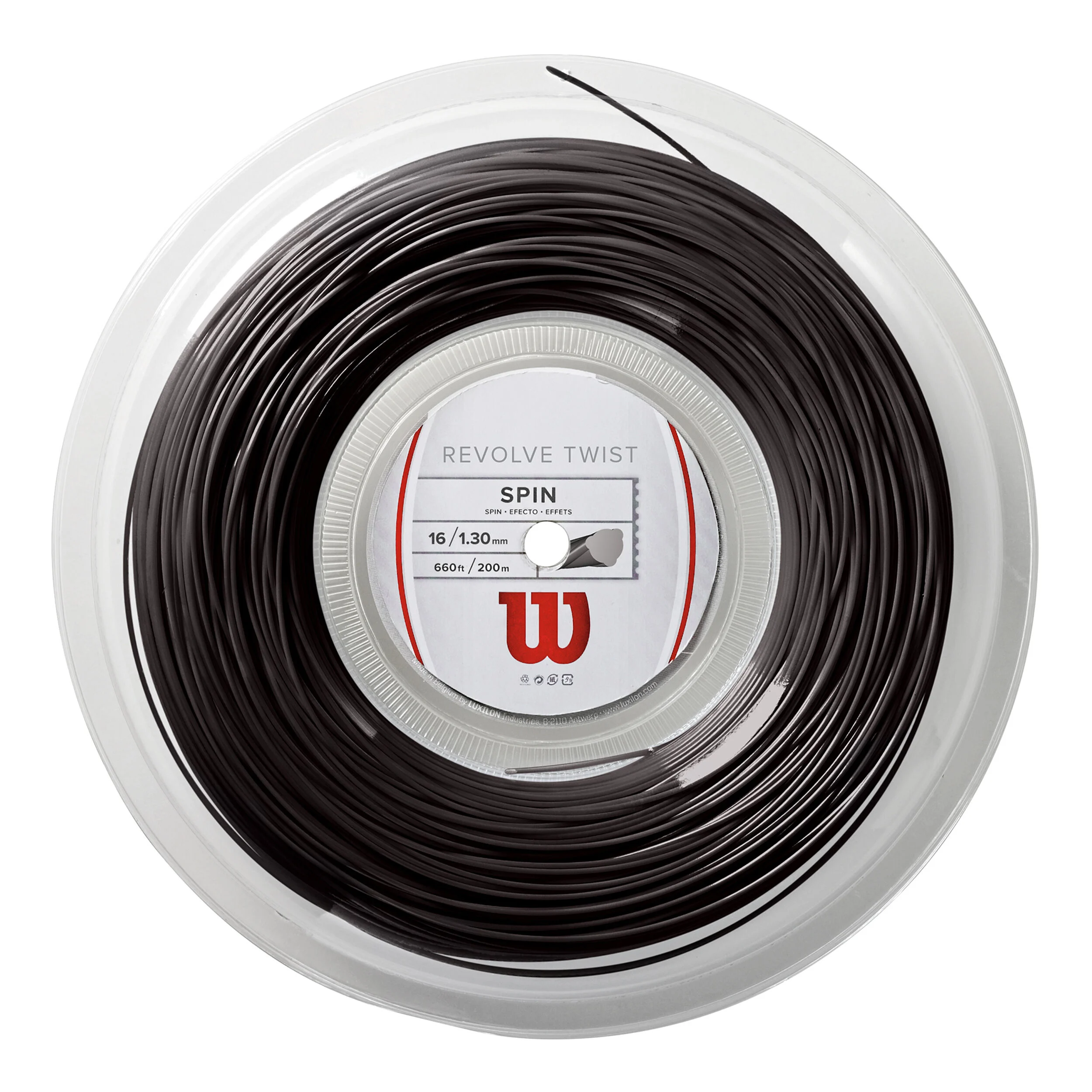 Wilson Revolve Twist Bobine Cordage 200m - Gris