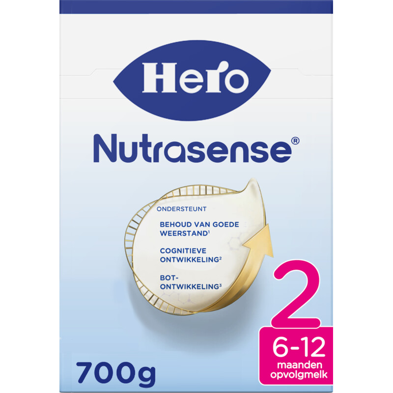 Hero Nutrasense 2 opvolgmelk 6-12 maanden