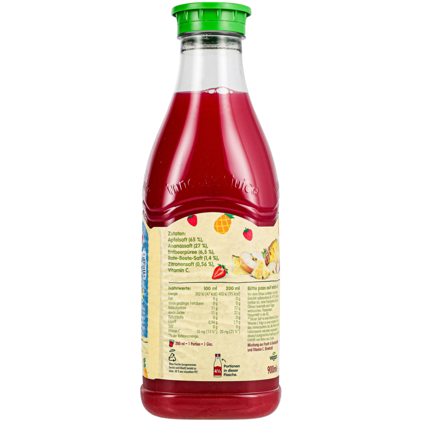innocent Ananas Erdbeere & Apfel