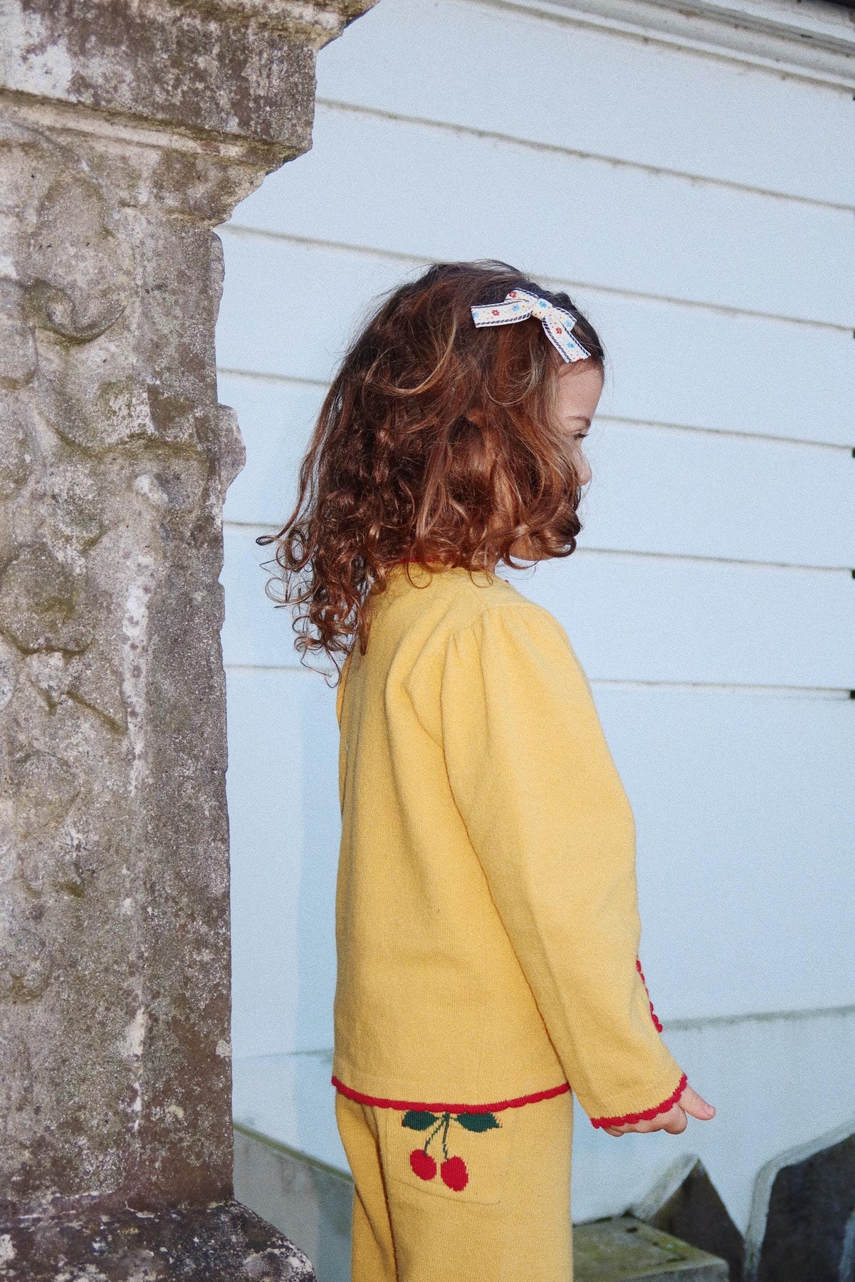 Konges Sløjd Alexa Knit Cardigan yolk yellow