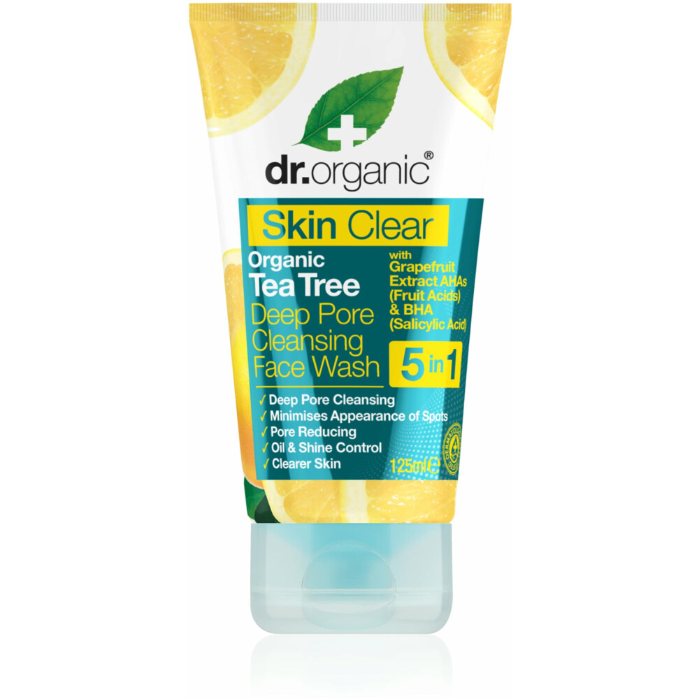 Dr. Organic Skin Clear Face Wash125 ml
