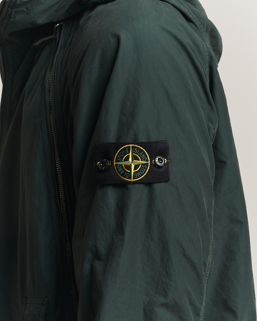 Stone Island David-Light TC Hooded Jacket Green
