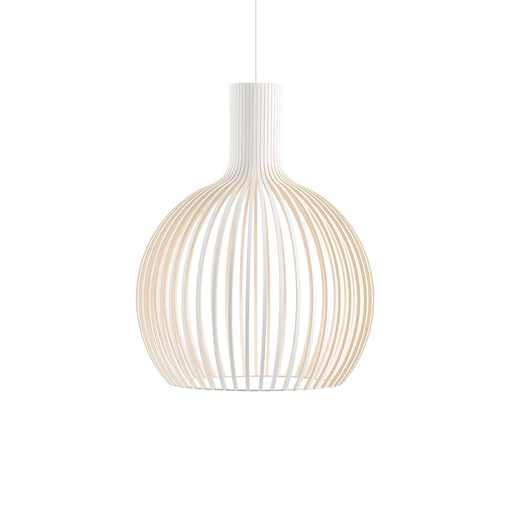 Secto - Octo Small 4241 Pendelleuchte, Ø 45 x H 55 cm, weiss