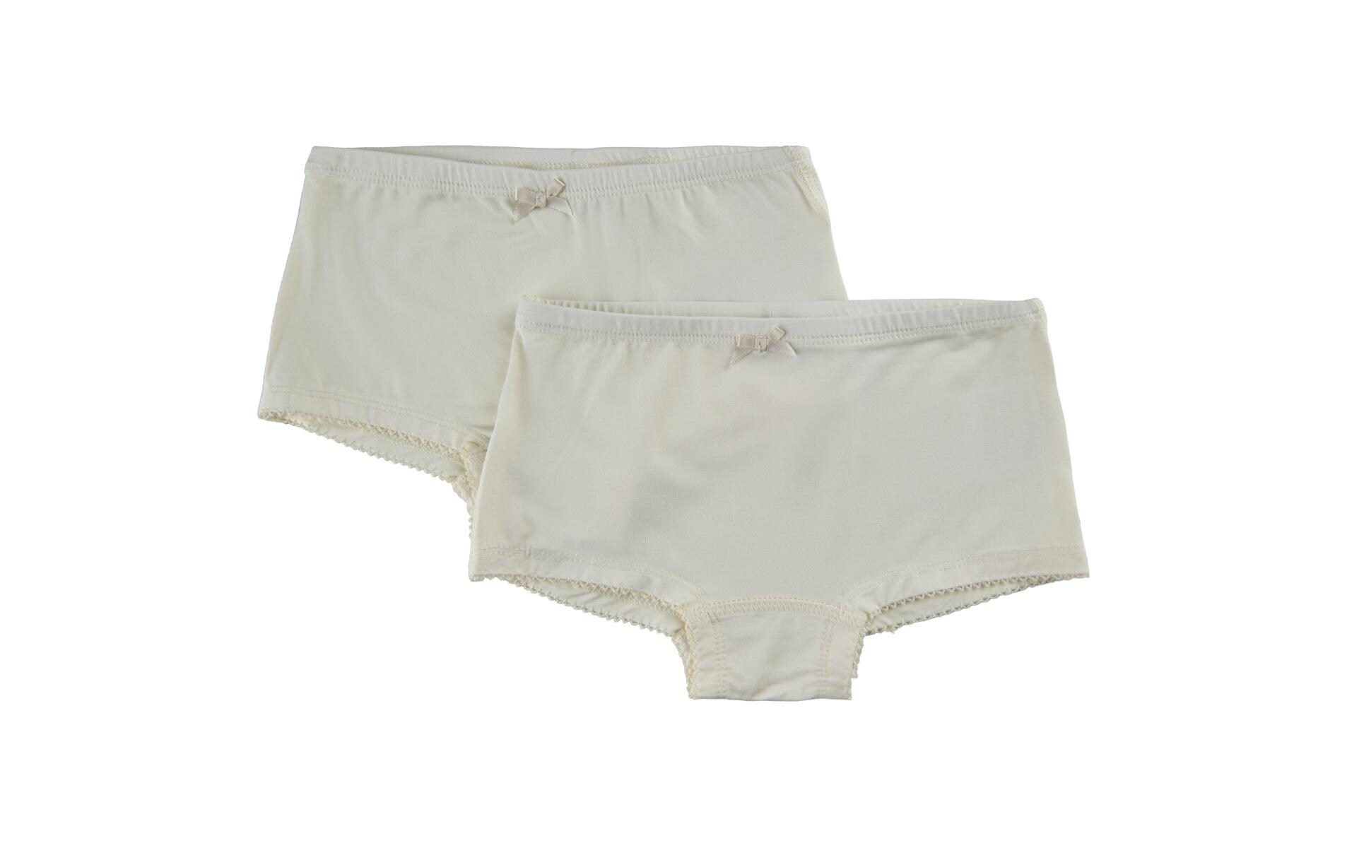 Unterwäsche-Set Hipsters 2er Set Weiss Gr. 122Alltagswäsche-Set für Mädchen
