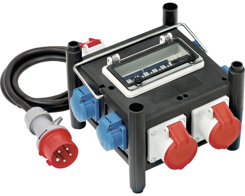 Brennenstuhl Compacte Rubberen Stroomverdeler BSV IP44 H07RN-F 5G4.0 2x CEE 16A 1x CEE 32A 4x 230V