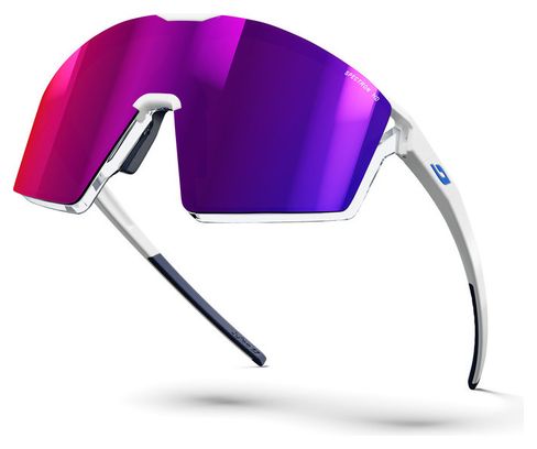Lunettes Julbo Edge Spectron HD 3 Blanc/Bleu - Groupama-FDJ