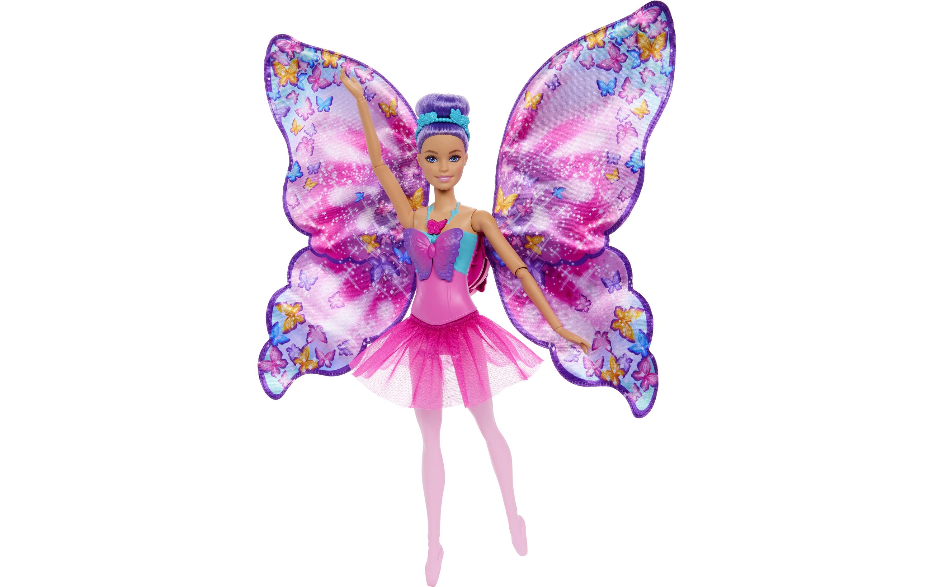 Puppe Butterfly DancerFlatter-Puppe mit cooler 2-in-1-Verwandlung