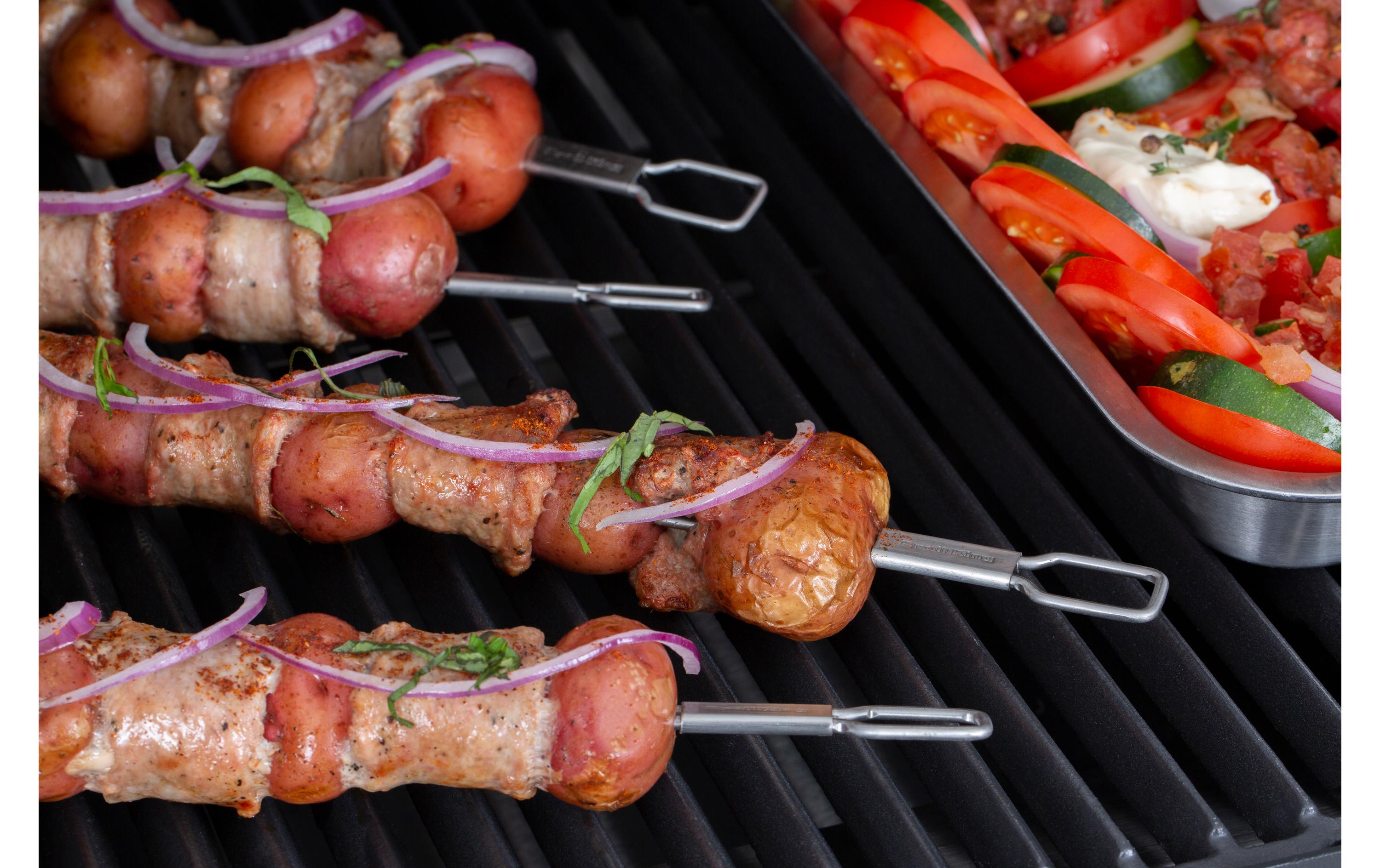 Doppelspiess-Set, 30.5 cm, 4 StückGrillspiesse