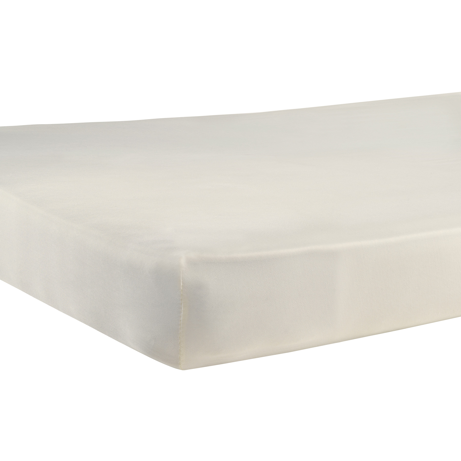 Kinder Microfaser-Spannbettlaken - ecru - 60x120 bis 70x140 cm