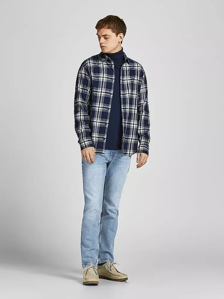 JACK & JONES Jeans Slim Fit JJIGLENN  blau