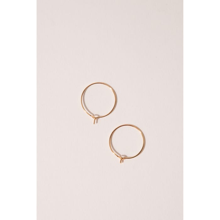 Atelier Veritas-Hoops oorringen