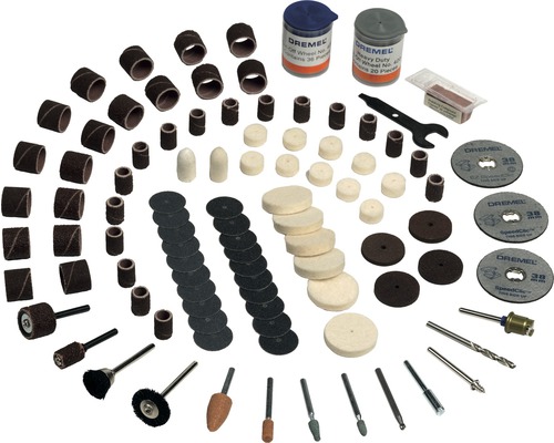 Dremel multifunctionele accessoireset (724) 150 stuks.