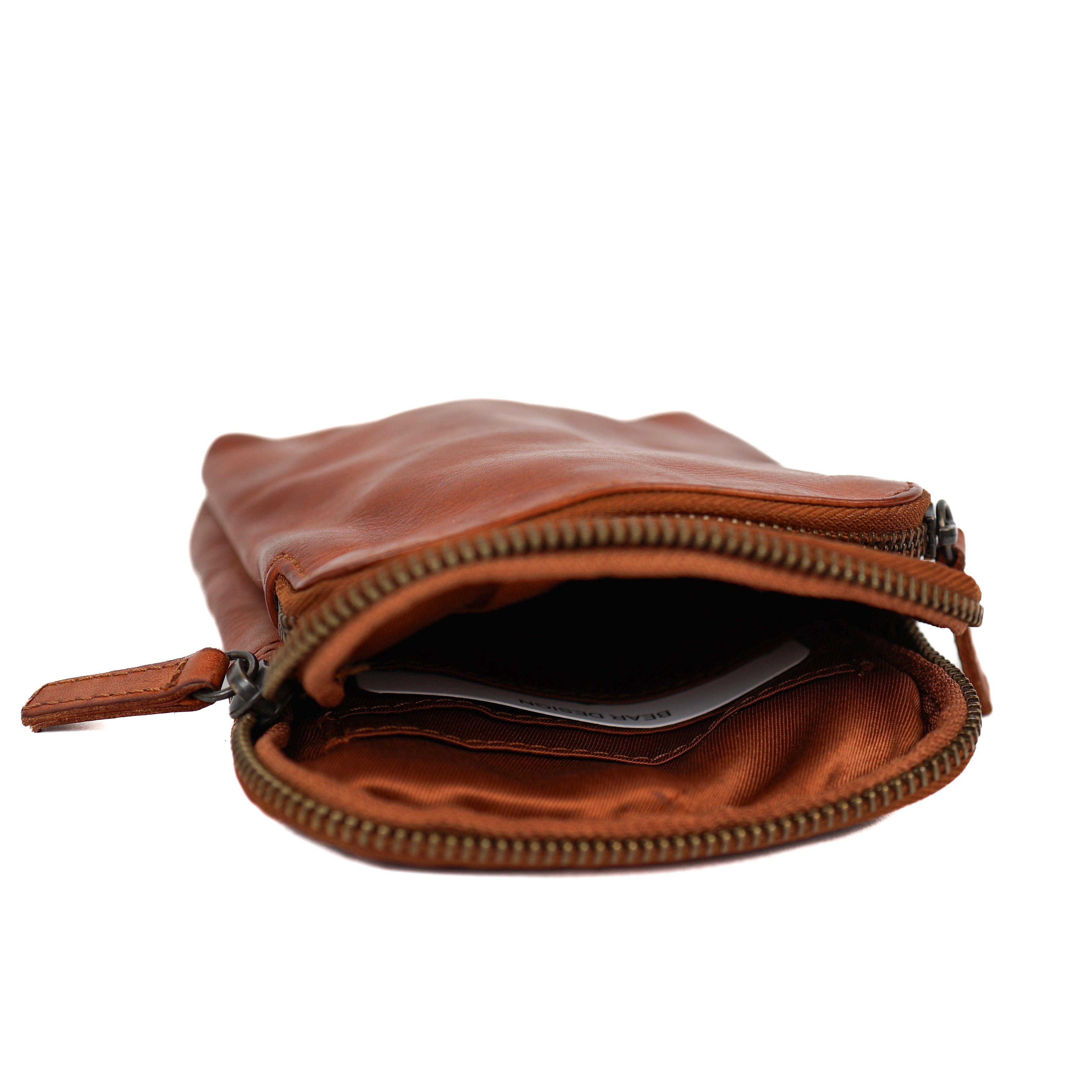 Telefoontasje 'Jack' cognac COGNAC