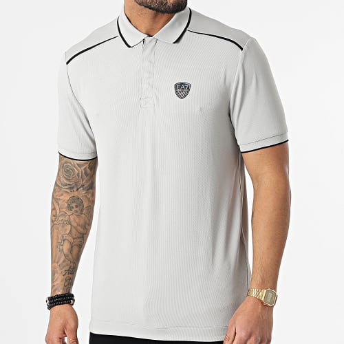 Polo A Manches Courtes 3LPF03-PJCDZ Gris