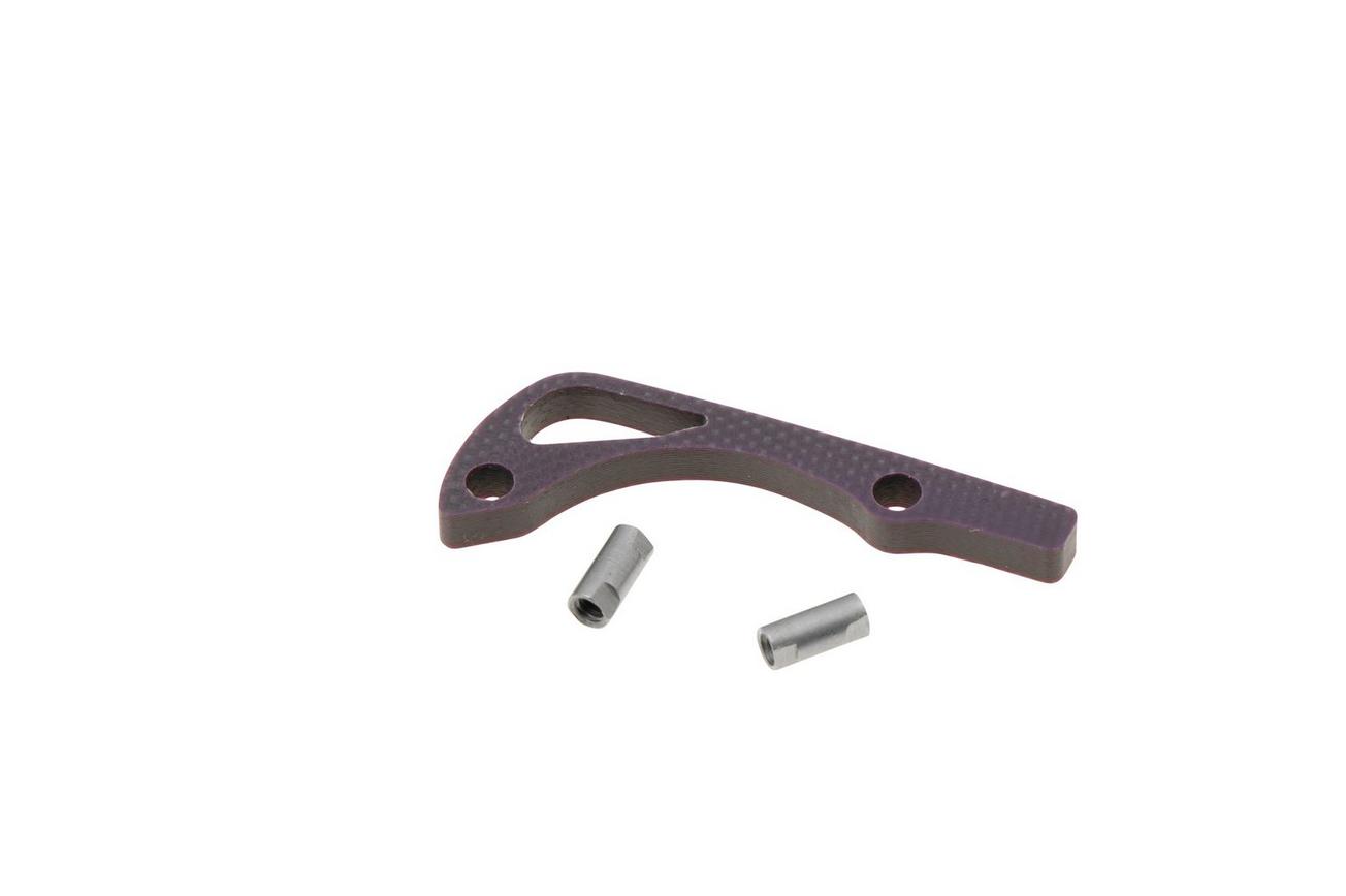 Flytanium Benchmade Mini Bugout Backspacer FLY-956 Purple G10