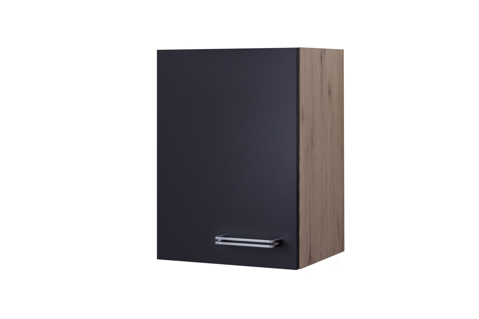 Oberschrank RISENTO - anthrazit - San Remo Eiche - 40 cm